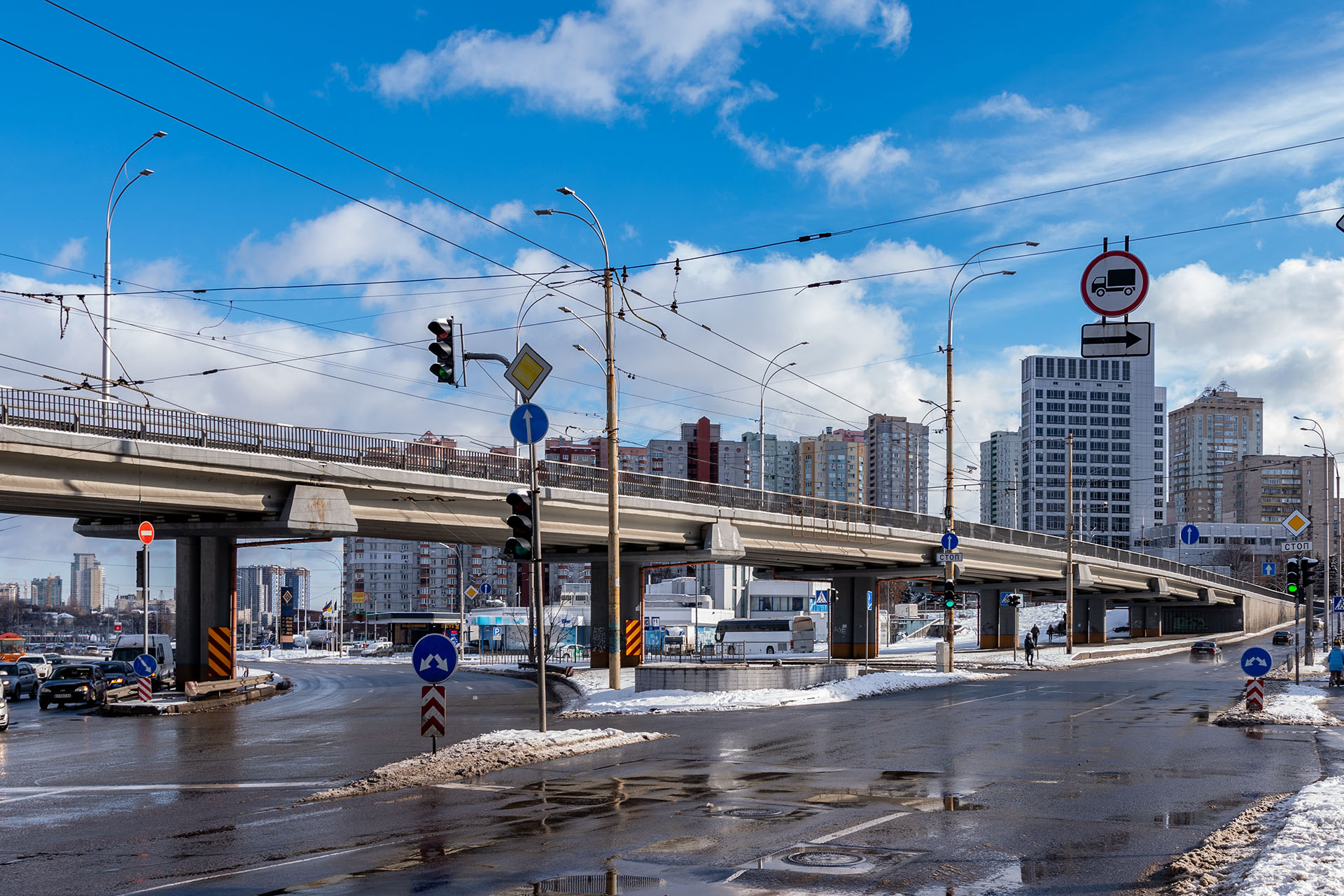 Капитальный ремонт путепровода