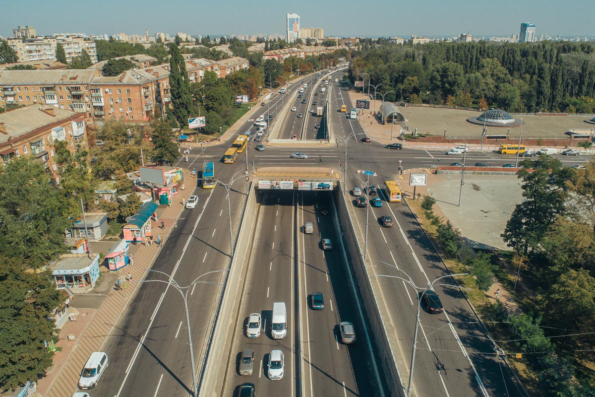 Путепровод на ул. Олены Телиги